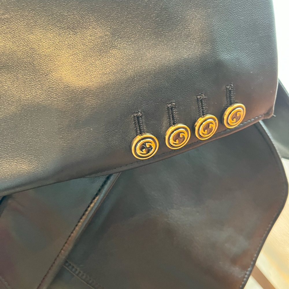 GUCCI Auth Leather Jacket - Picture 8 of 15